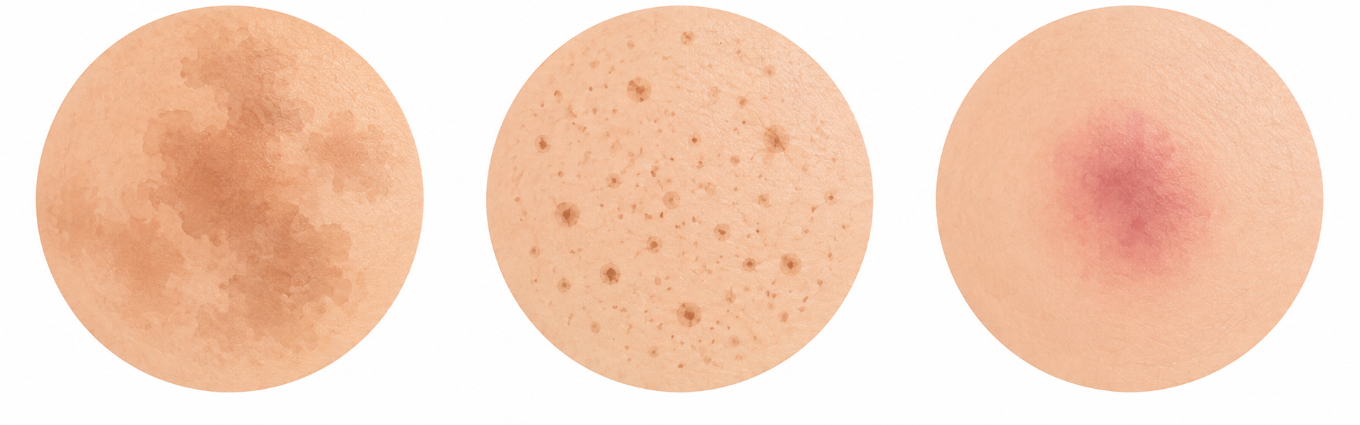 Songdo Human Dermatology_types of facial pigmentation