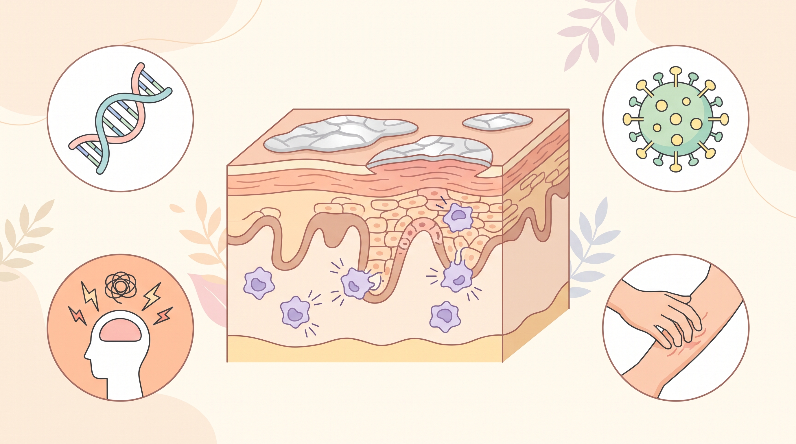 Songdo Human Dermatology_causes of psoriasis